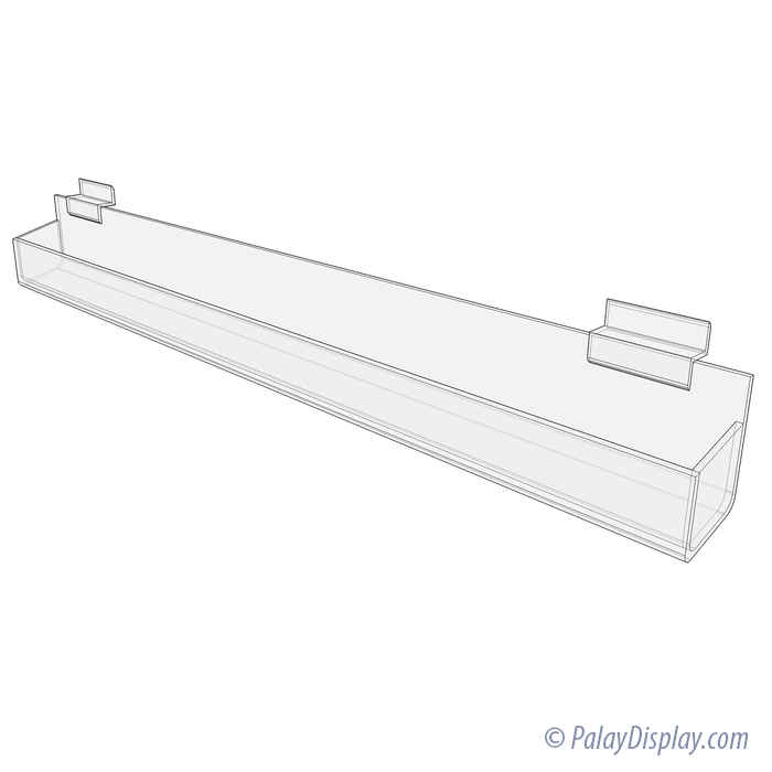 Slatwall JRack Acrylic Slatwall JRack Slatwall J Rack