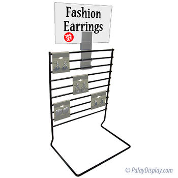 Small Countertop Earring Display Rack