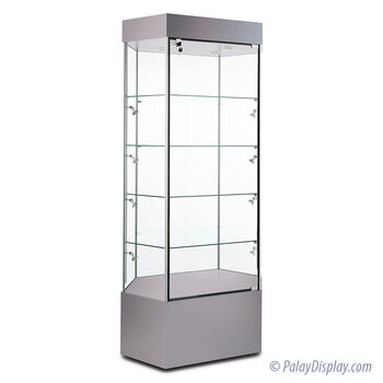 Stretched Hexagonal Tower Display Case