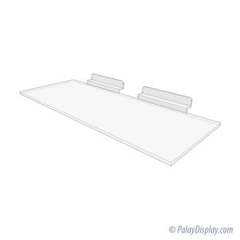 Value Series Sturdy Display Slatwall Shelf