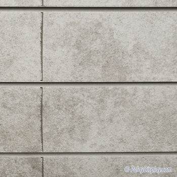 Bleached Architectural Concrete Textured Slatwall Panel