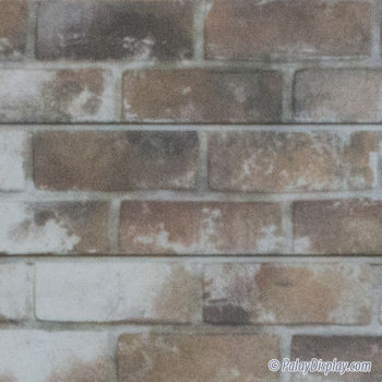 Old Paint Sandstone Brick Slatwall Panel