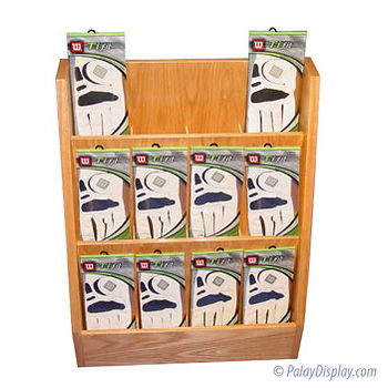 The Columbus Golf Glove Display