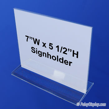 Top Load Sign Holder 7