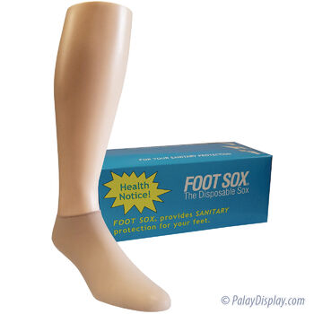 XL Nylon Try On Disposable Socks - Unisex