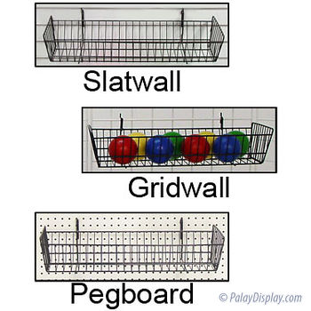 Universal Double Sloping Basket 24