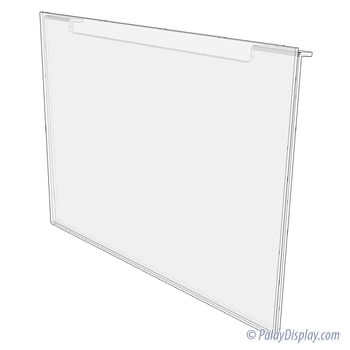 Universal Horizontal Acrylic Sign Holder - 11