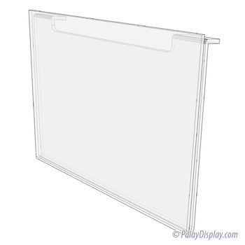 Universal Horizontal Acrylic Sign Holder - 7