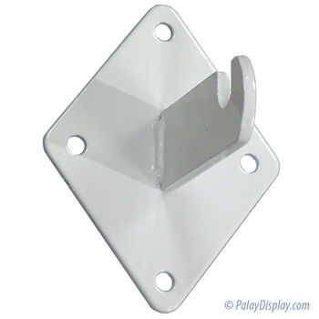 Gridwall Wall Mount Bracket - White