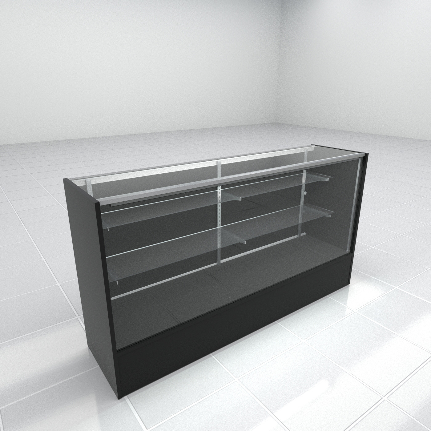 Glass Display Case, Full Vision Display Case