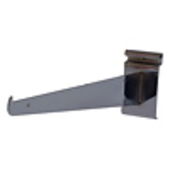 12" Gridwall Shelf Bracket - Chrome