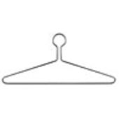 17" Anti-Theft Suit Metal Hangers