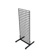 2x5 Black Gridwall Panel with HD Base