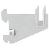 3" Rectangular Tube Bracket 1" Slots - Chrome