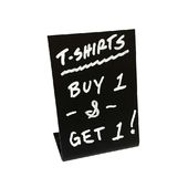 Slant Back Chalkboard Sign - 5"H