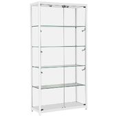 Cirrus Rectangular Display Case - White