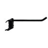 4" Linear Rack Metal Display Hook - Black
