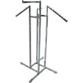 4 Way Rack - 2 Straight Arms and 2 Slant Square Arms