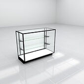 48"W Extra Vision Display Case - Black