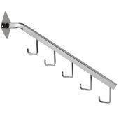 5 Hook Square Waterfall Wall Mount