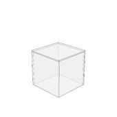 5 Sided Cube 6" Square 3/16" Thick
