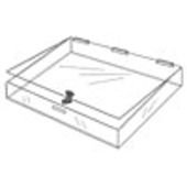Acrylic Countertop Display Case - Flat