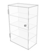 Acrylic Countertop Display Case - Tower 3 Shelf