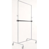 Add-On Pipe Hangrail For Pipe Clothing Racks