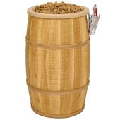 Barrel Display - Sanded and 1 Coat of Lacquer