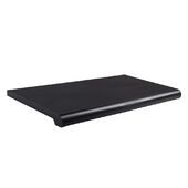 Black Bullnose Shelving - 24"W