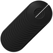 Blank Round Size Dividers - Black
