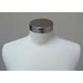 Brushed Chrome European Neck Cap - Men's