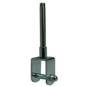 Clamp with Stem For 1" Square Tube