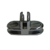 Glass Connector 3-Way Chrome