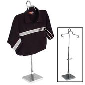 Countertop Adjustable Shirt Display with Square Base Countertop Adjustable Shirt Display with Square Base