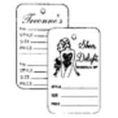 Custom Tag 1 3/8" x 2 3/4" with String