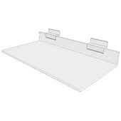 Deluxe Series Slatwall Shelf 12" x 6"