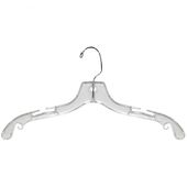 Dress - Shirt Hangers 17" Clear Super Heavyweight