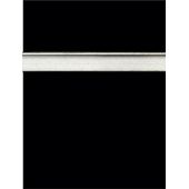 Black Slatwall Panel with Aluminum Inserts