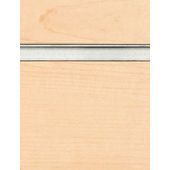 Maple Slatwall Panel with Aluminum Inserts