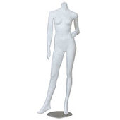 Econo-Line Headless Female Mannequin - Right Leg Out
