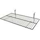 Flat Display Shelf - 12" x 24" Black