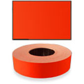 Fluorescent Red Labels For #2174 Label Gun - Removable