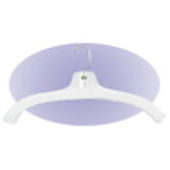 Foam Hanger Covers White