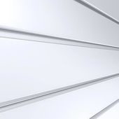 Frosty White Metal Slatwall