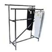 Ultra-Max Double Rail Clothing Rack with Z Brace