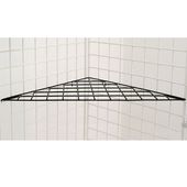 Grid Corner Shelf Chrome
