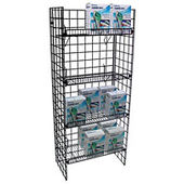 Grid Shelf Display - Straight Shelves