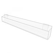 Gridwall J-Rack 23.75" Closed Ends