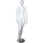 High Gloss Female Mannequin - Right Leg Bent